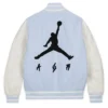 Jordan J Balvin Varsity Jacket Back