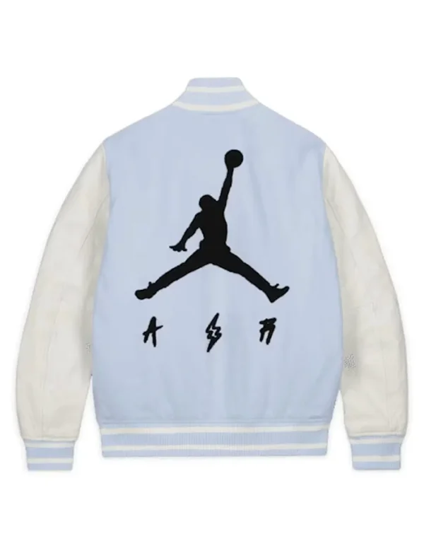 Jordan J Balvin Varsity Jacket Back