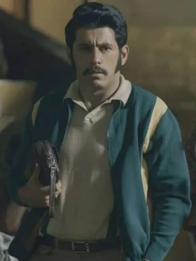 Jose Eva Lasting S01 Blue Bomber Jacket