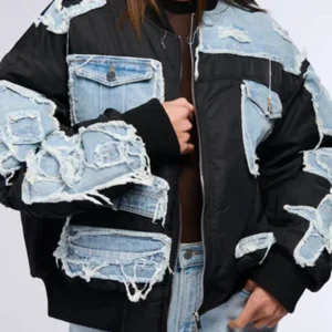 Jose Luis The Voice S26 Denim Patch Jacket For Sale