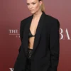 Josephine Skriver Black Suit Front