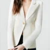 Josslyn Mistresses S04 Jes Macallan Ivory Blazer