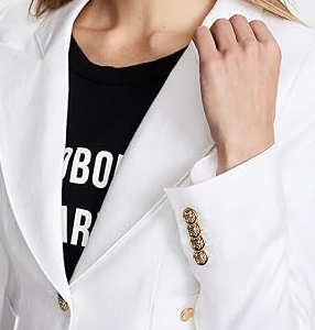 Josslyn Mistresses S04 Jes Macallan Ivory Blazer For Women 