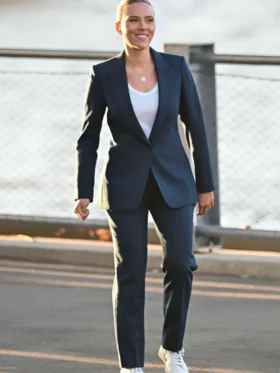 Jurassic World Rebirth Scarlett Johansson Blue Suit For Sale