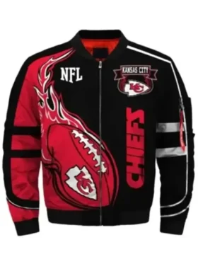 Kansas City Chiefs Black Vintage Varsity Jacket