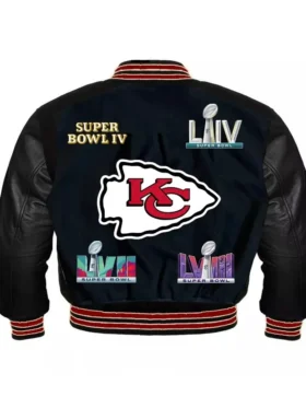Kansas City Chiefs Champions Varsity Jacket Back