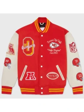 Kansas City Chiefs OVO Varsity Jacket