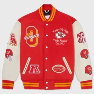 Kansas City Chiefs OVO Varsity Jacket