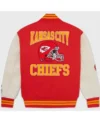 Kansas City Chiefs OVO Varsity Jacket Back