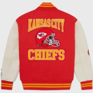 Kansas City Chiefs OVO Varsity Jacket Back