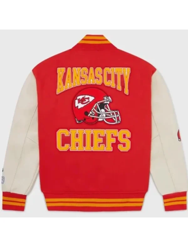 Kansas City Chiefs OVO Varsity Jacket Back