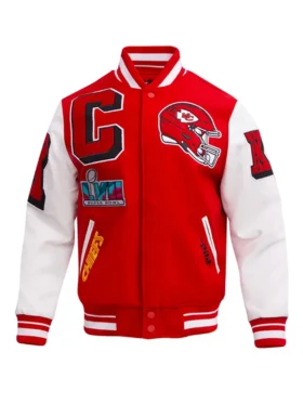 Kansas City Chiefs Red Varsity Jacket
