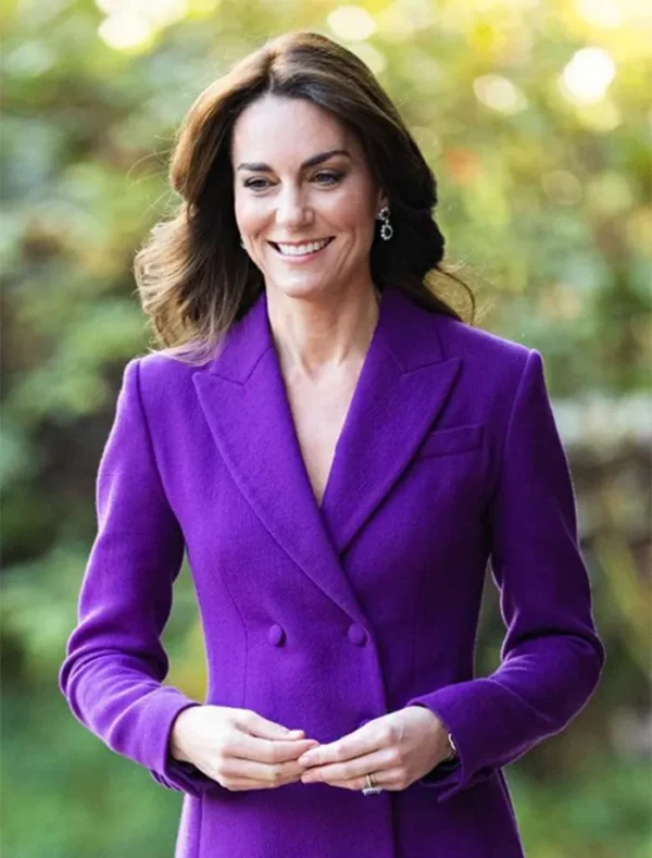 Kate Middleton Purple Suit