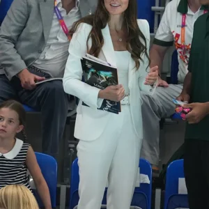 Kate Middleton White Suit