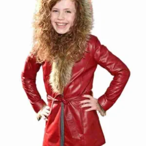 Kate Pierce The Christmas Chronicles 2 Red Parka Coat For Sale