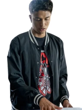 Kauchani Bratt Rez Ball Varsity Jacket
