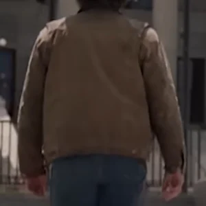 Kayce Dutton Suede Leather Jacket Back