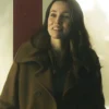 Kayla Craig Cross S01 Brown Coat