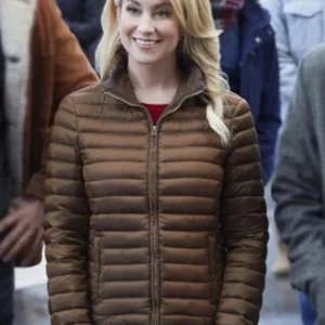 Kellie Pickler The Mistletoe Secret Brown Jacket