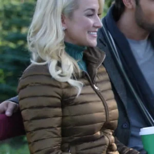 Kellie Pickler The Mistletoe Secret Brown Jacket For Sale