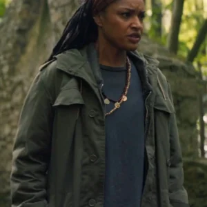 Kerri McLean Bodkin S01 Green Cotton Jacket