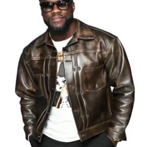 Kevin Hart Fight Night The Million Dollar Heist Brown Jacket