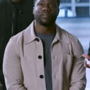 Kevin Hart Lift Beige Cotton Jacket