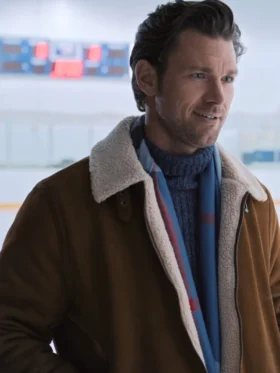 Kevin McGarry Brown Shearling Jacket