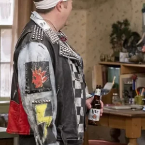 Kevin McRoberts Kevin Can Fuck Himself Studded Jacket For Men