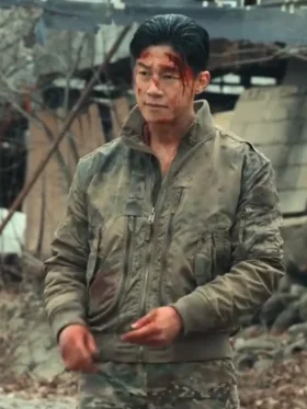Kim Mu yeol Sweet Home S03 Green Jacket