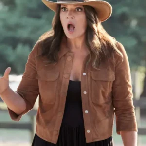 Kimberley Sustad The Real West Suede Leather Jacket