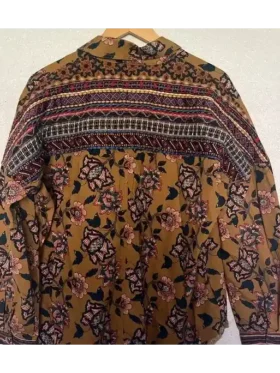 Klaus Hargreeves The Umbrella Academy S03 Floral Shacket For Sale