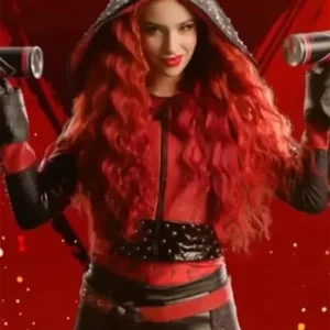 Kylie Cantrall Descendants The Rise Of Red Hooded Jacket front