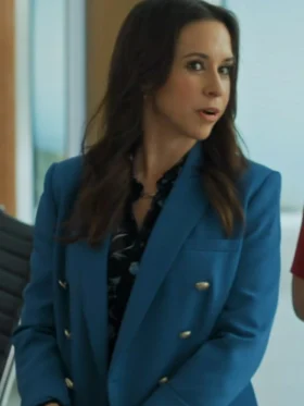Lacey Chabert His Hers Blue Blazer For Sale