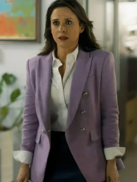 Lacey Chabert His Hers Purple Blazer For Sale