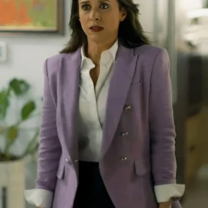Lacey Chabert His Hers Purple Blazer For Sale