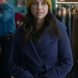 Lacey Chabert Hot Frosty Coat