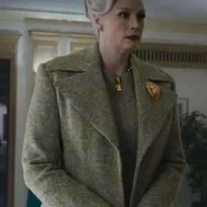Larissa Weems Wednesday Green Coat