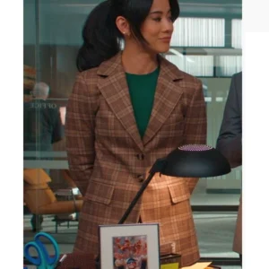 Leah Lewis Matlock Plaid Blazer