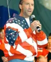 Lee Greenwood American Flag Bomber Jacket For Men