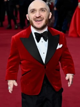 Leigh Gill Joker Folie a Deux Red Blazer