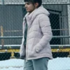 Lila Pitts The Umbrella Academy White Puffer Jacket