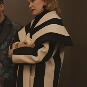 Linda Emond Only Murders In The Building Striped Coat For Sale