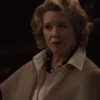 Linda Emond Only Murders in the Building Grey Long Coat For Sale