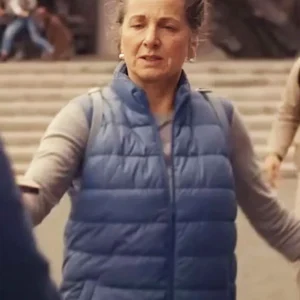 Liza Sadovy A Real Pain Puffer Vest For Sale