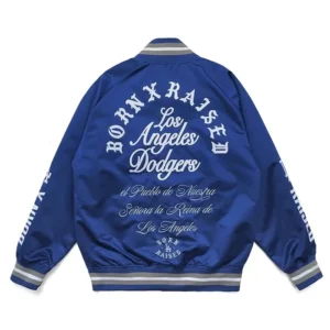 Los Angeles Dodgers Blue Jacket Back