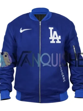 Los Angeles Dodgers Bomber Jacket front