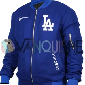 Los Angeles Dodgers Bomber Jacket left