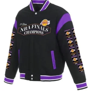 Los Angeles Lakers 17 Time Champions Jacket
