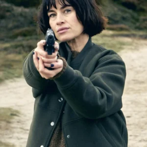 Lucienne Hassell Van der Valk S04 Green Bomber Jacket